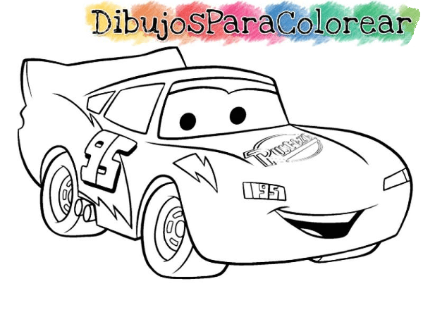 dibujos para colorear de coches superdeportivo