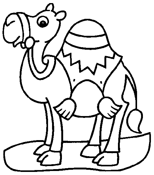 Camellos para pintar